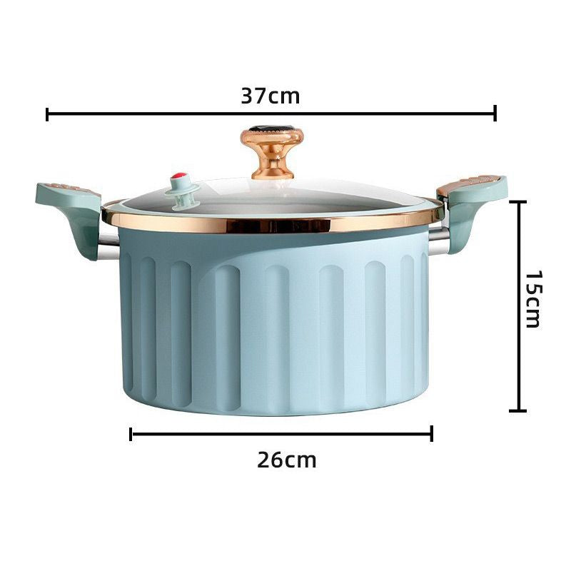 Mikrotryckkokare i emalj med non-stick-teknikđČ