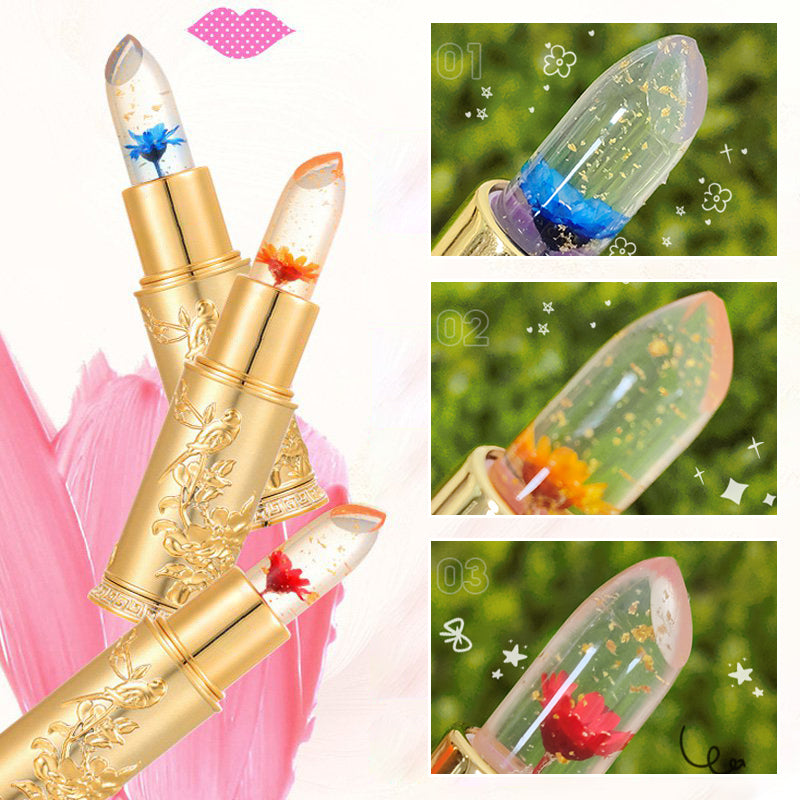 đ2024 NyttđFlower Jelly fĂ€rgskiftande lĂ€ppstift