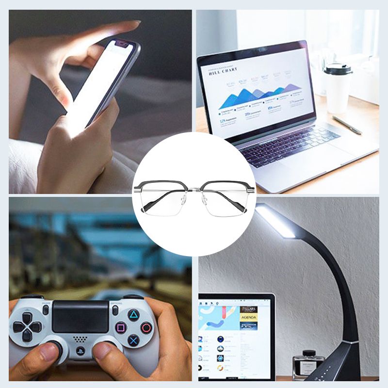 đ„Fashionable Anti-blue Light Square Myopic Glasses