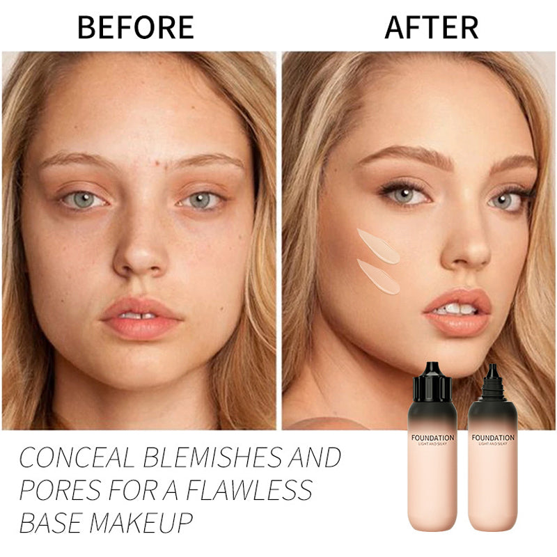 đ
Julkampanj 50% rabattđLĂ€ttviktig Waterproof Long-Lasting Natural Finish Foundation