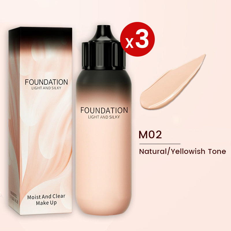 đ
Julkampanj 50% rabattđLĂ€ttviktig Waterproof Long-Lasting Natural Finish Foundation