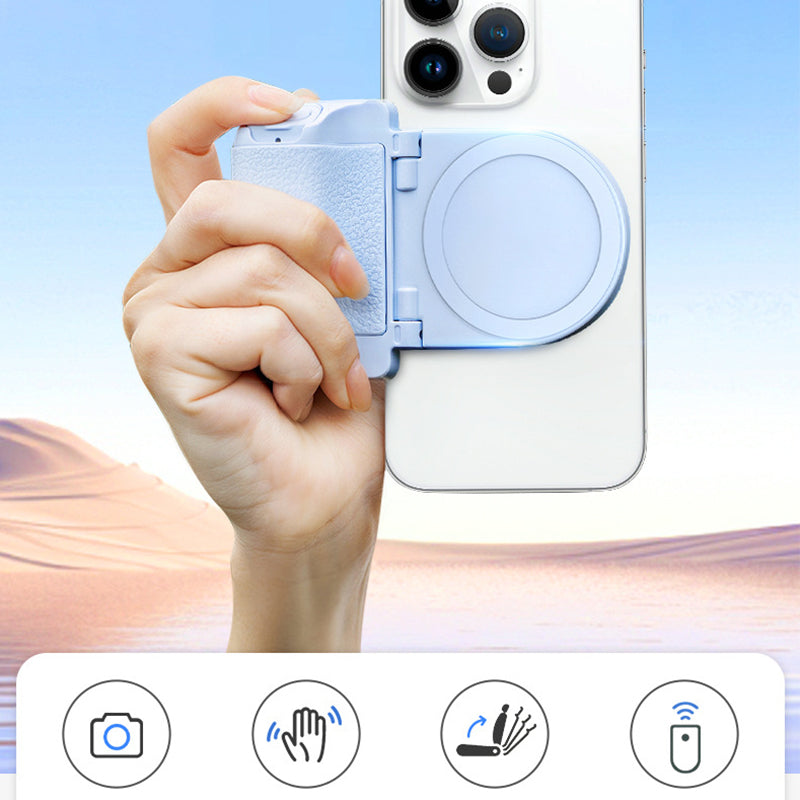 Magnetiskt kamerahandtag Bluetooth-fäste