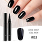 💅 KÖP 1 FÅ 1 GRATIS! 🎨 One Step Nagelgelpenna – 18 Färger & Gratis Mini-UV-lampa – Perfekt för Salongskvalitet Hemma – Enkel & Snabb 💡