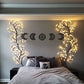 🌿 50% RABATT! 💡 LED-ljusslinga i rankdesign – 144 LEDs, 2,3 m, dimbar & IP55 – Perfekt för trädgård, balkong, rum & fester ✨