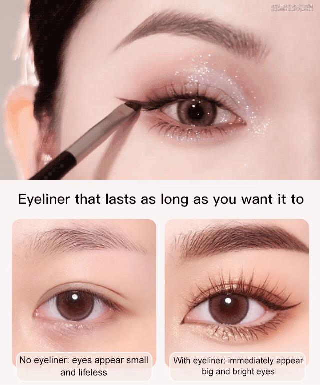 🔥（ Köp 1 och få 1 gratis ）🔥Vattenfast eyeliner med dubbla färger