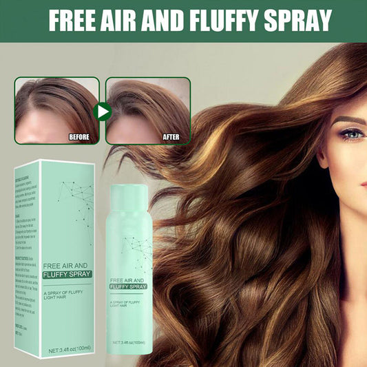 🔥 Oil-Control Fluffy Volume Lift Hairspray