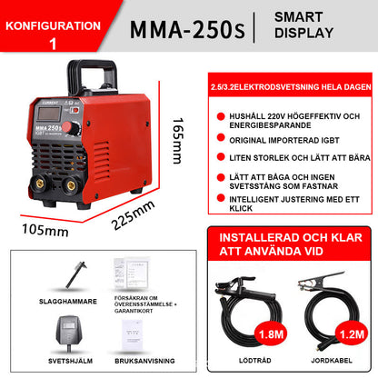 Specialerbjudande Helautomatisk Cual Voltage Dual-purpose Industrial Grade Solid Copper Welding Machine