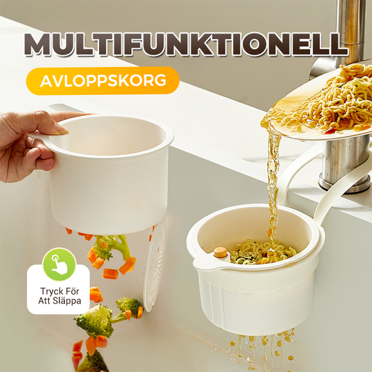 Köp 3 få 2 gratis🎁Multifunktionell Avloppskorg för Kökshandfat