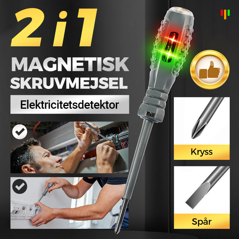 🔥🔥🔥Magnetisk skruvmejsel och testpenna 2-i-1--💖💖