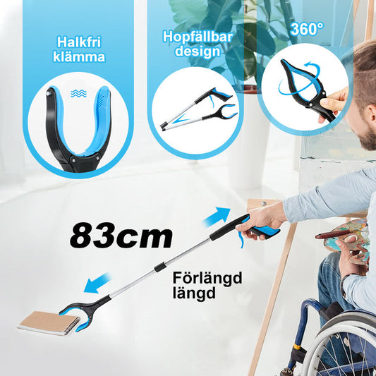 🤩👍Hopfällbar gripklo med 360° vridbar klämma