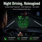 Head-Up Display (HUD) – GPS för bil med digital hastighetsmätare