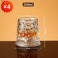 Unikt roterande dricksglas | ✨ Visuellt spektakulärt | 🎁 Perfekt present till whiskyälskare 🥃