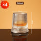 Unikt roterande dricksglas | ✨ Visuellt spektakulärt | 🎁 Perfekt present till whiskyälskare 🥃