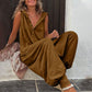 🌸 LIMITED TIME 50% OFF! 💥 Women's Relaxed Hooded Sleeveless Jumpsuit – Loose Fit, Breathable & Stylish 🌿
