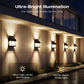 🌙 | Solcellsdriven Vägglampa – Rörelsesensor & Väderbeständig