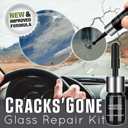 🔥🔧Cracks Gone Glass Repair Kit💪