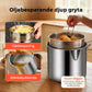 🍳 50 % RABATT NU! 🍟 Multifunktionell stekpanna i 304 rostfritt stål – fritera, steka, koka & stuva i en gryta – perfekt för alla kök 🏠