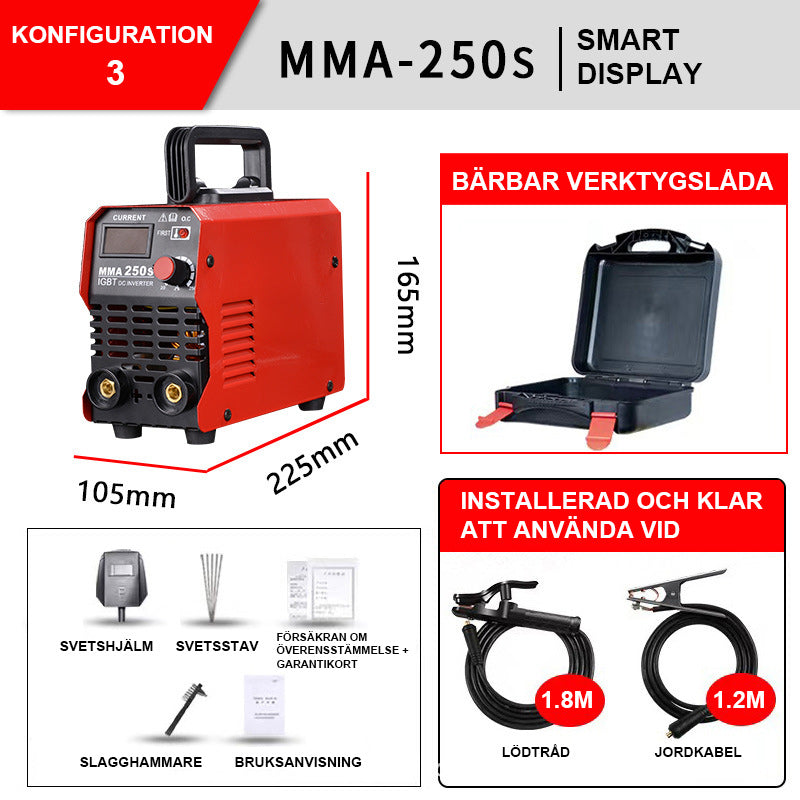 Specialerbjudande Helautomatisk Cual Voltage Dual-purpose Industrial Grade Solid Copper Welding Machine