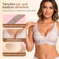 💗LAST DAY SALE – 50% RABATT💕 Mjukt trådlöst BH för kvinnor – Bekvämt, push-up-effekt, sömlöst T-shirt-BH, djup V-hals, perfekt för vardagen