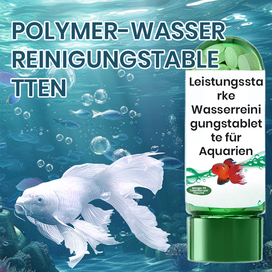 🔥50 % rabatt så länge lagret räcker!🎉Kraftfull tablett för rening av akvarievatten