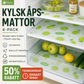 🍋✨ Limefräsch skyddsskydd för kylskåp – fläck- och oljeavvisande