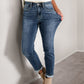 Jeans som lyfter rumpan och formar magen