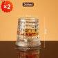 Unikt roterande dricksglas | ✨ Visuellt spektakulärt | 🎁 Perfekt present till whiskyälskare 🥃