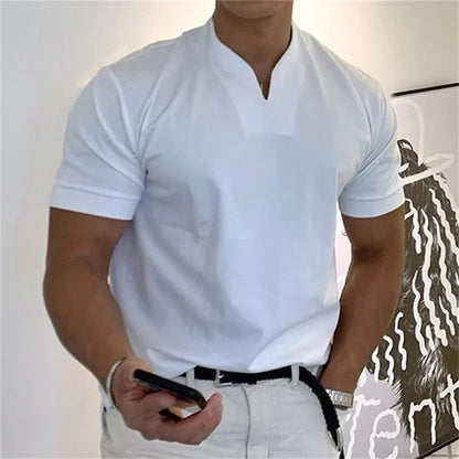 2026 Gentlemans business kortärmad fitness-T-shirt