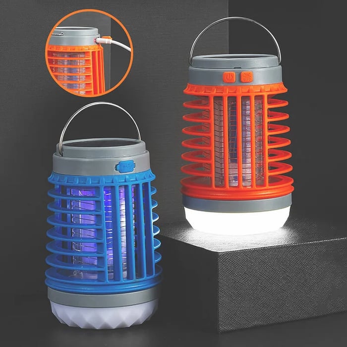 💥 Multifunktionell Solar camping Myggmördare Lamp