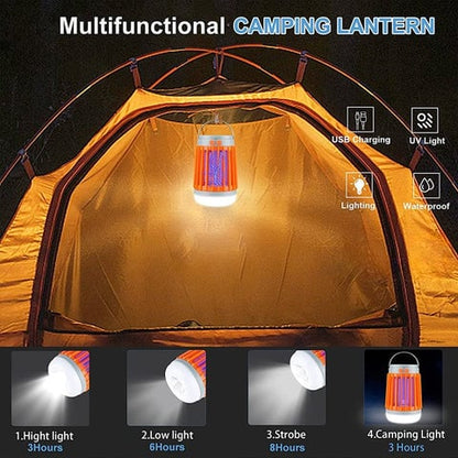 💥 Multifunktionell Solar camping Myggmördare Lamp