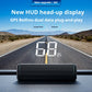 Head-Up Display (HUD) – GPS för bil med digital hastighetsmätare