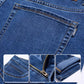 👖 50% RABATT NU! 🧵 Herr Elastiska Jeans med Hög Midja och Rakt Ben – Mjuk Stretchig Bomull & Andningsbar Vardagskomfort 🛠️