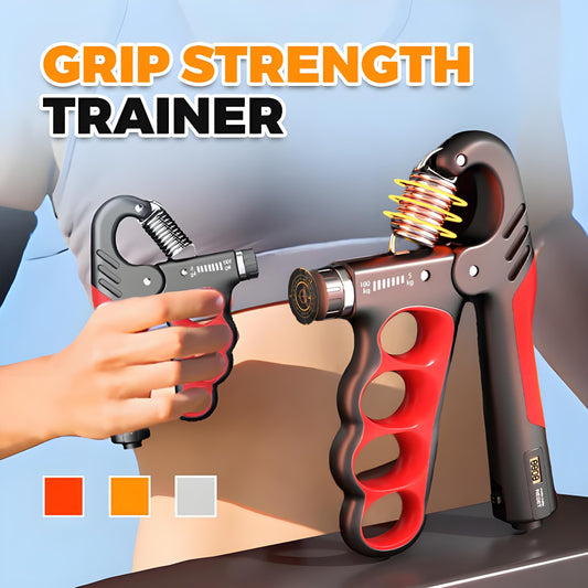 Justerbar handgreepstränare med elektronisk avläsnin
