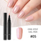 💅 KÖP 1 FÅ 1 GRATIS! 🎨 One Step Nagelgelpenna – 18 Färger & Gratis Mini-UV-lampa – Perfekt för Salongskvalitet Hemma – Enkel & Snabb 💡