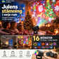 🎄 50 % RABATT! USB-julprojektor med 16 mönster, HD-projektion och justerbar vinkel