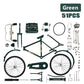 🔥🎁Nyhet 50 % RABATT🔥DIY Cykelmodellbyggsats - Detaljerad Skalmodell med Verktyg för Byggande och Utställning 🚴‍♂️🎁