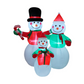 ☃️🎄Ny design Hög försäljning Julen uppblåsbar snögubbe Julen utomhusdekoration