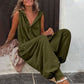 🌸 LIMITED TIME 50% OFF! 💥 Women's Relaxed Hooded Sleeveless Jumpsuit – Loose Fit, Breathable & Stylish 🌿