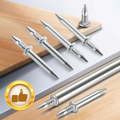 🔨 KÖP 2 FÅ 1 GRATIS! ✨ Sömlösa Sheepshead-spikar – Kolstål, Märker Inte Ytan & Lätt att Installera ⚙️