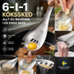 🍳 50 % RABATT NU! ✨ Multifunktionell Köksslev i Rostfritt Stål – För Matlagning, Servering & Vardaglig Användning 🥣