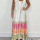 🔥 50 % RABATT! Tie-dye maxiklänning – luftig strandklänning med färgstark sommarstil 🌈