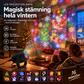 🎄 50 % RABATT! USB-julprojektor med 16 mönster, HD-projektion och justerbar vinkel