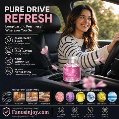 ✨️✨️Fantastiska 50 % rabatt！🌺Högkvalitativ doft för frisk luft！🚗Bilparfym med långvarig doft