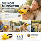 🛒 50% RABATT NU! 🐕 Söt anknäbb‑silikonmuzzle för hund – Skyd dig och dina lurviga vänner, mjuk & bekväm 😊