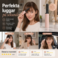 💇‍♀️ 50 % RABATT NU! 🔥 Bärbar kam för att skapa en ”bang”-frisyr – sladdlös uppvärmd stylingkam, mild värme & kompakt design – perfekt för snabba touch-ups på språng ✨