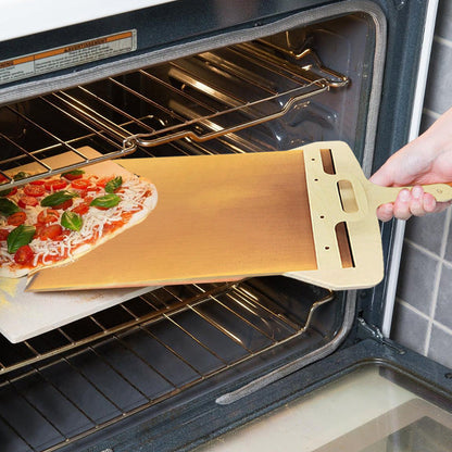 🔥Premium Sliding Pizza Peel - Viktigt bakverktyg i köket