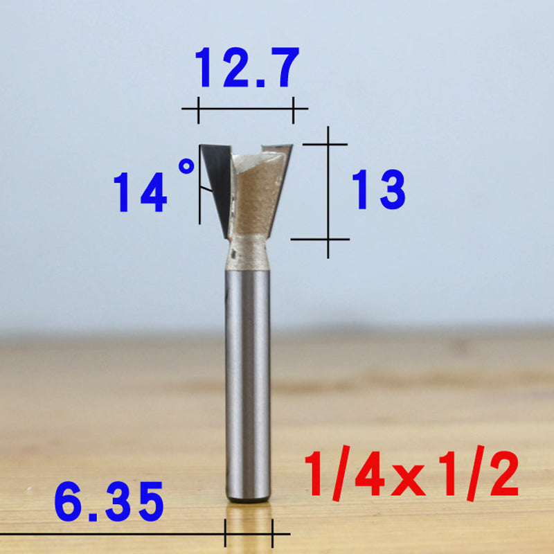 Dovetail Router Bit för träbearbetning