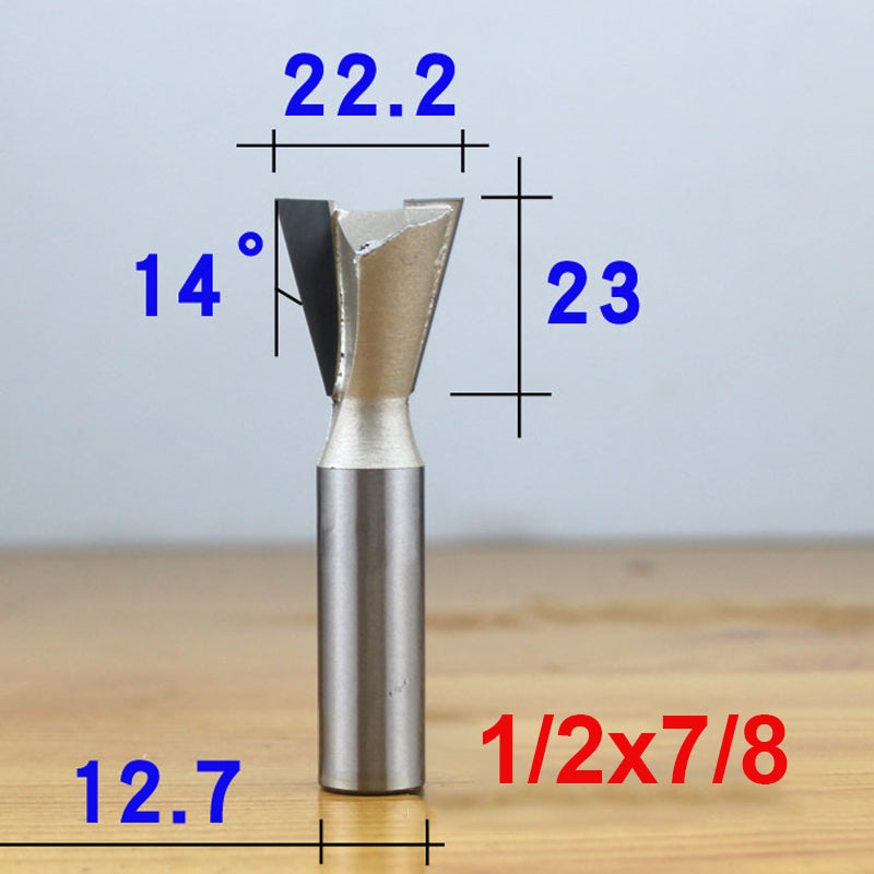 Dovetail Router Bit för träbearbetning