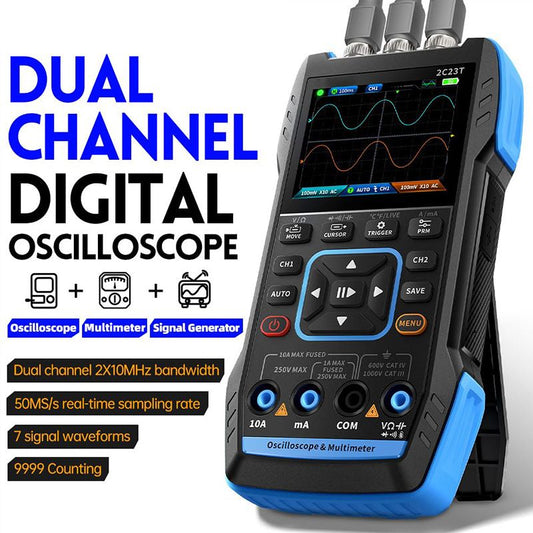 🔥50% rabatt under en begränsad tid🔥2C23T Digital Oscilloscope Multimeter DDS Generator 3 in 1