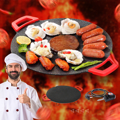 🔥Non-stick elektrisk grillpanna för inomhusbruk